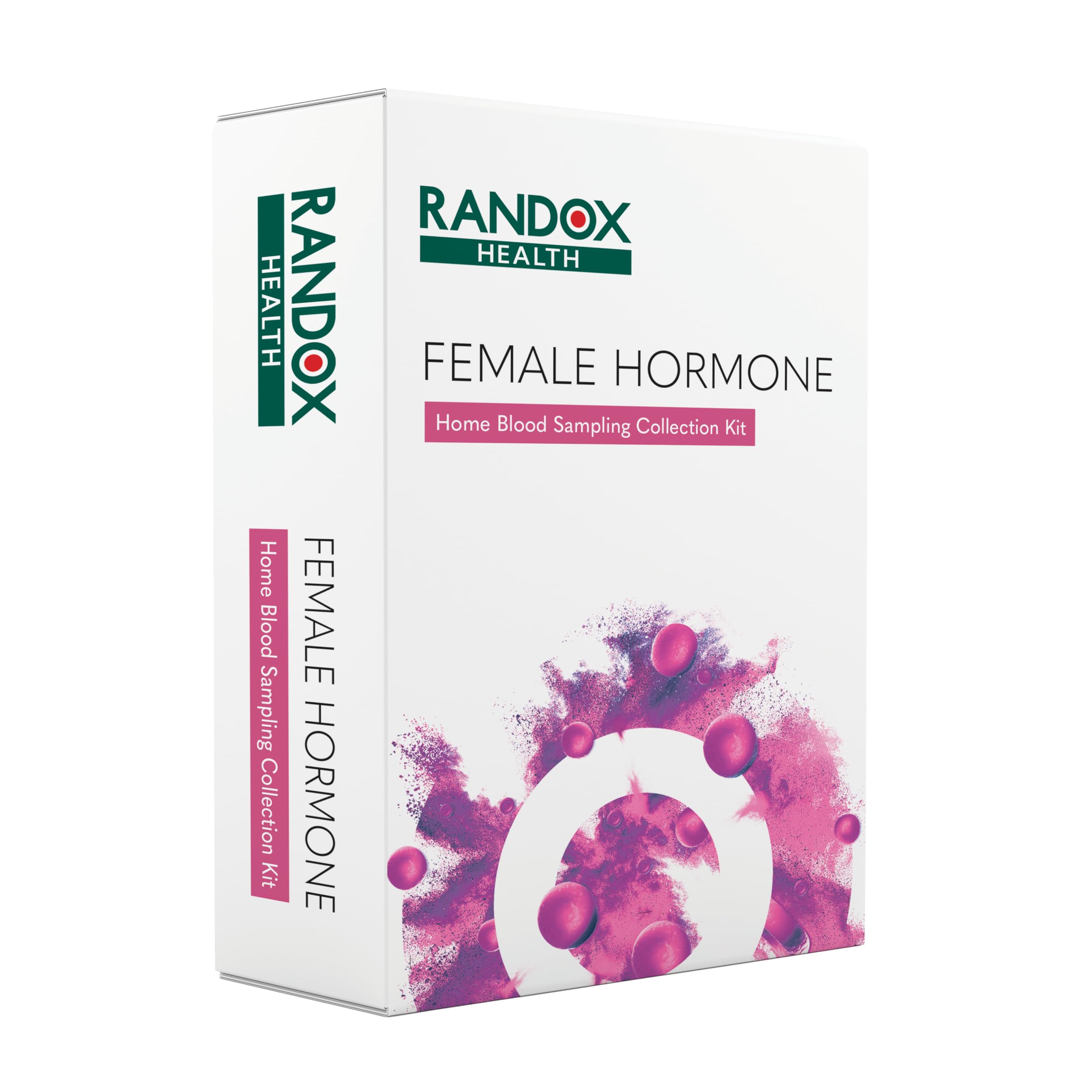 Female Hormone Test | Randox Health | Hormone Testing Kit for Women | Female Hormone Blood Test | Oestradiol, Progesterone, Prolactin | Personalised Health Report Included | Health Results in 2-3 Days