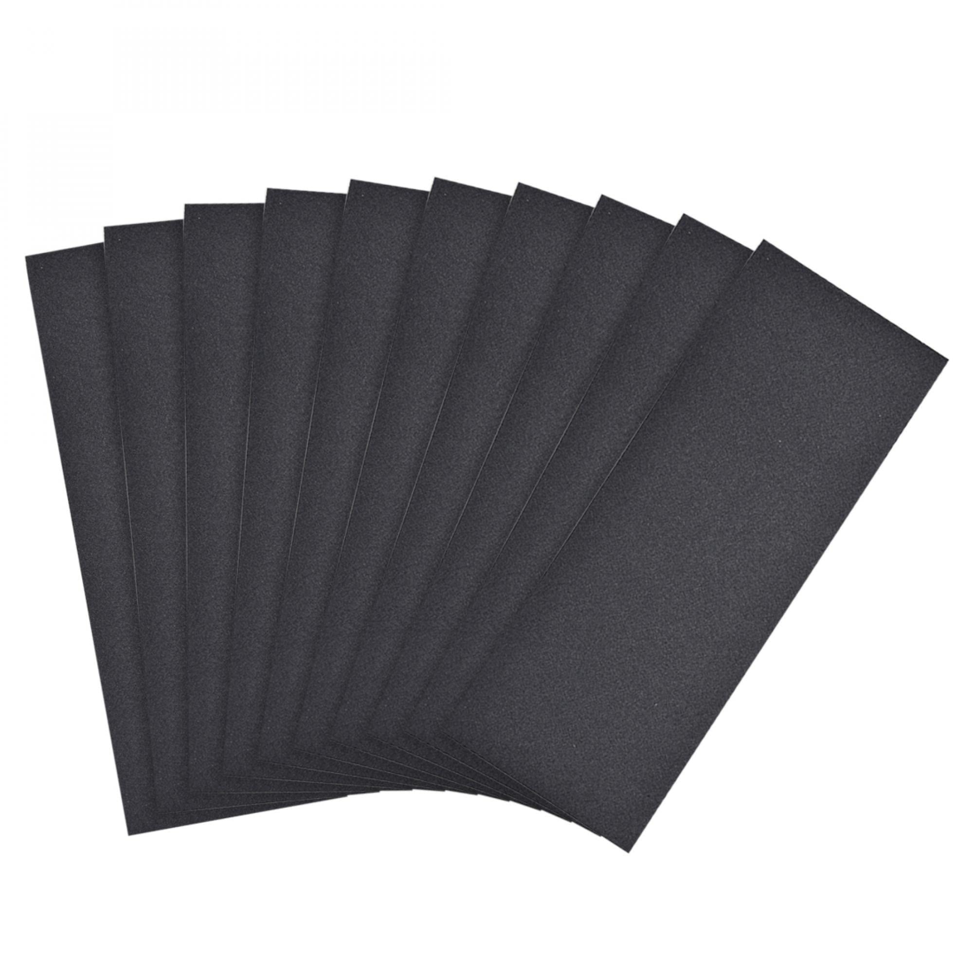 sourcing map 220 Grits Sanding Sheets 9-inch x 3.6-inch Wet Dry Silicon Carbide Sandpaper for Wood Furniture Metal Polishing 10pcs