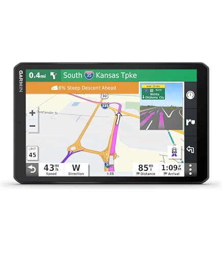 Amazon.com: Garmin dezl OTR800, 8-inch GPS Truck Navigator, Easy
