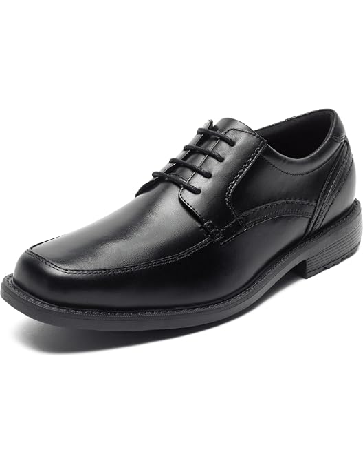 Bostonian Apron Toe Black Leather Dress Shoes Men\'s 10 Bostonian Mens Black Leather Cap Toe Oxford Dress Shoes Size  main image 2