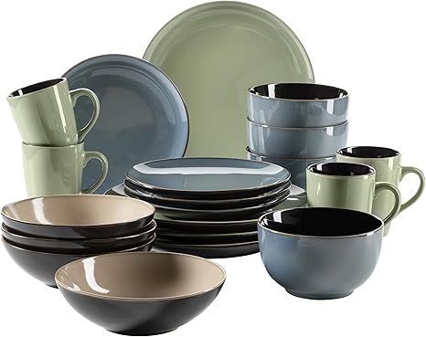 Maser 931465 Serie Scuro Geschirr Set Bunt Aus Keramik Fur 4 Personen 20 Teiliges Kombiservice Modern Und Mediterran Grun Blau Beige Steinzeug Amazon De Kuche Haushalt Maser 931465 Serie Scuro Geschirr Set Bunt Aus Keramik Fur 4 Personen 20 Teiliges Kombiservice Modern Und Mediterran Grun Blau Beige Steinzeug Amazon De Kuche Haushalt