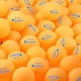50-Pack KEVENZ 3-Star 40mm Orang Table Tennis Balls,Advanced Training Ping Pong Balls (Practice ping-pong Ball)