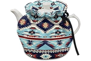 ZUXONGSY Aztec Tea Cozy for Teapot Insulated Southwestern Navajo Tea Pot Cover Home Decorative Western Tea Cosy for Teapot for Women Hipple