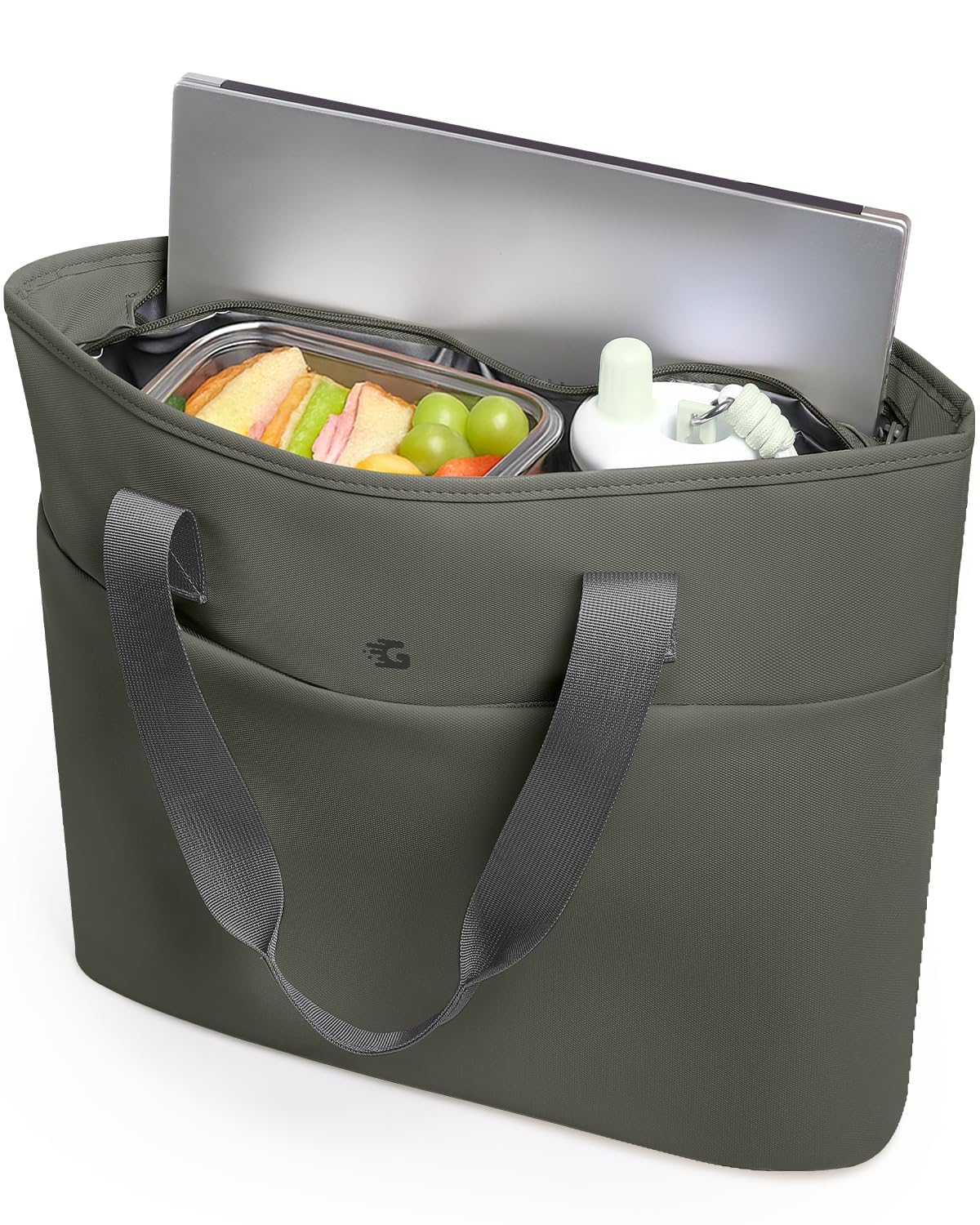 GLORIEROO 2-in-1 Insulated Lunch Tote Bag for Women, Soft Cooler Bags ...