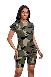 PINSV Women 2 Piece Outfits Summer Sweatsuits Track