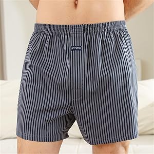 Men's Cotton Casual Boxer Shorts Underwear Soft Comforatble Relaxed Fit