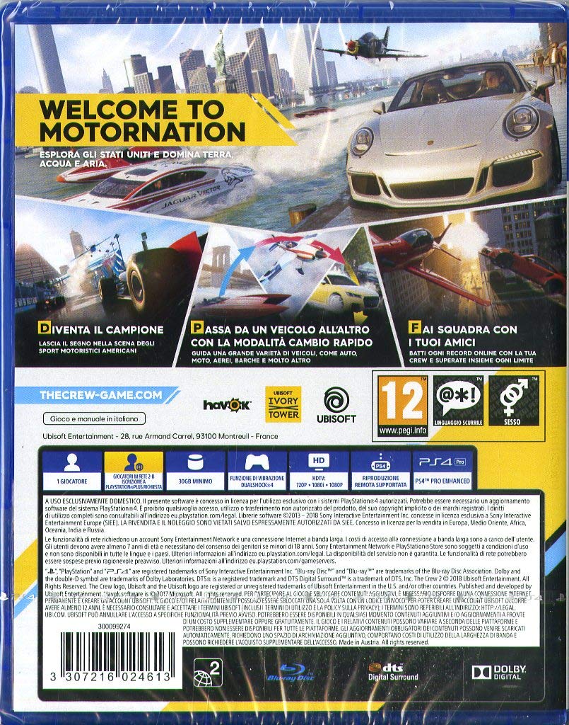 the crew 2 ps4 gamestop