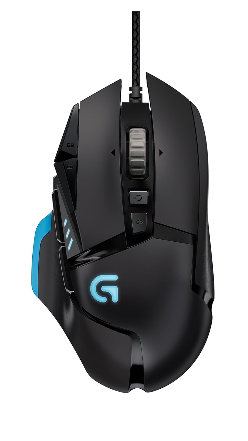 Logitech G502 Proteus Core - Ratón Gaming (compatible con PC y Mac, con cable USB), negro