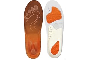 FULL BE DARE Premium Orthotic Insoles – Supportive Arch Design & Hand-Stitched Durable Edge for Enhanced Comfort and Stabilit