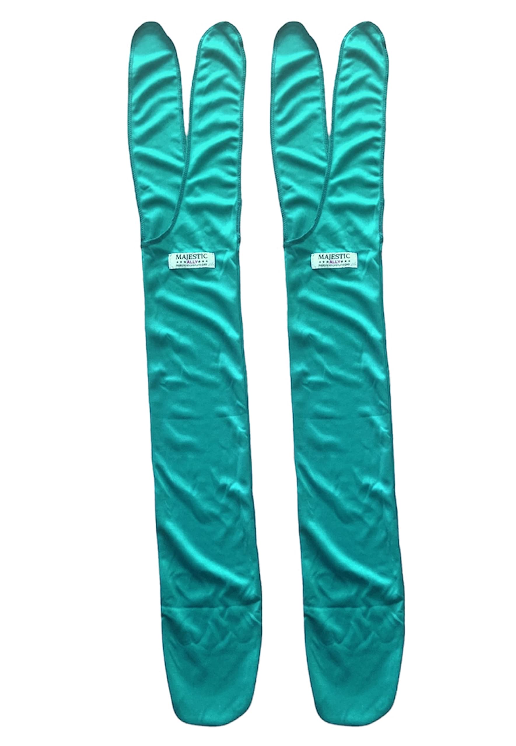 Majestic Ally Lycra Tail Bag for Horses - to Keep The Tail Clean and Protected - Set of 2 (Turquoise)