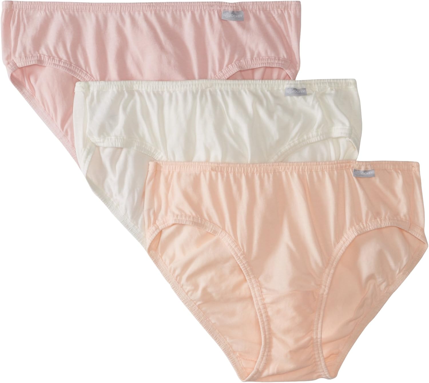 Jockey Women's Elance Bikini 3-Pack: Clothing