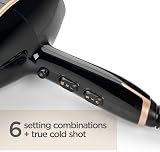 BaByliss Salon Pro Hair Dryer 2200W AC Motor Ionic Frizz-Control 3 heat 2 speed view 4