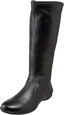 ecco black knee high boots