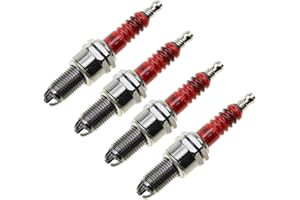 GOOFIT D8TC 3 Electrode Spark Plug Replacement for CG 125cc 150cc 200cc 250cc CF250 4 Stroke Gasoline Engine ATV Motorcycle Q