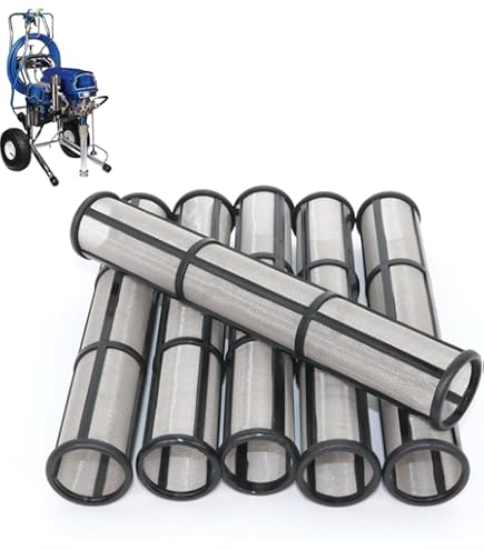 Paint Sprayer Hose 3-Pack 181072 181-072 Stainless Steel Pump Inlet Strainer Screen Filter Replacement For Graco 695/795/1095/1595/3900/5900/750 /1000/1500 Airless Pump Paint Strainer