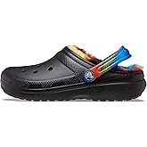 Crocs Kids' Classic Lined Spray Dye Clogs