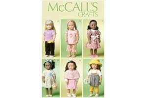 McCall's Patterns M6526 18-Inch/46cm Doll Clothes, One Size