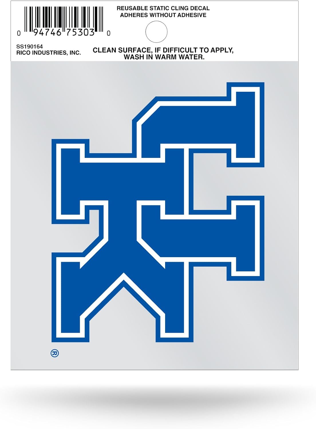 Rico NCAA Small Static Decal