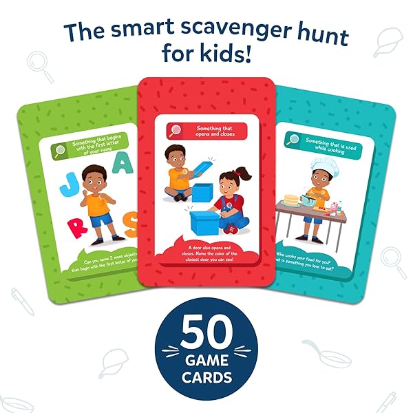 SKILLMATICS INDOOR SCAVENGER HUNT CARD GAME – FOUND IT DOUBLE CHALLENGE, LEARNING AND EDUCATIONAL GAME COLLECTIONS, GIFT FOR KIDS AND FAMILIES, FOR AGES 4, 5, 6, 7, PERFECT FOR HOME, SCHOOL, PLAYDATES