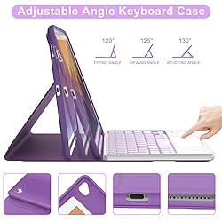 iPad 9th Generation Case with Keyboard 10.2 inch, 7