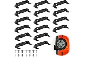 16pcs Car Wall Mount Display for Cars, Vertical Car Display Sturdy Sturdy Bracket for Brick Model Car-Display Compatible with