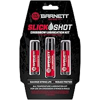 Barnett Slickshot Crossbow Lubrication Kit - Rail Lube and String Wax for Crossbow Maintenance