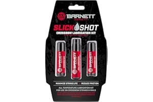 Barnett Slickshot Crossbow Lubrication Kit - Rail Lube and String Wax for Crossbow Maintenance