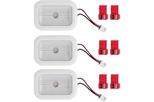 Chobokiang 2024 Upgrade W10695459 W10843353 W11683243 for Whirlpool Kenmore Maytag Refrigerator Led Light Module Components*3, Replaces W10660728 W10279030 W11205083
