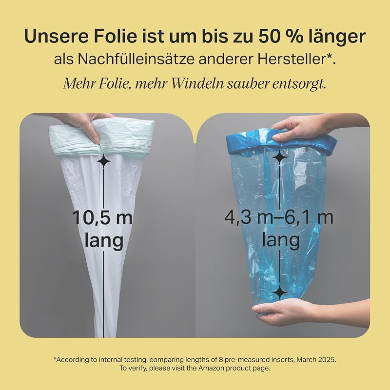 Twist & Click Advanced Windeleimer Original-Nachfüllkassetten, Exklusivpackung mit 4, je 10,5 Meter, einfaches, preiswertes Nachfüllen, 4 X 10,5 m (Packung kann variieren)