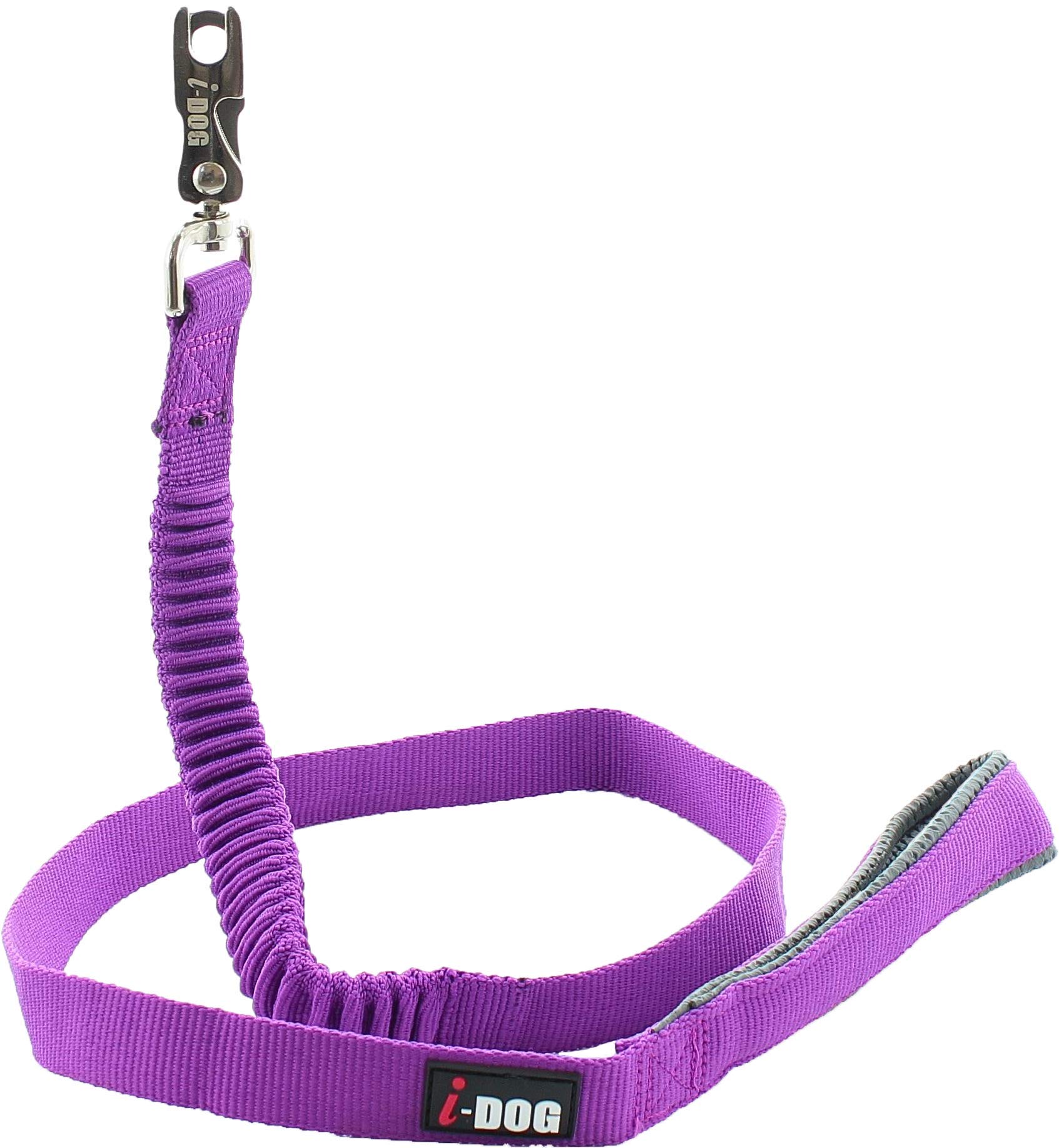 I-dog Guinzaglio Elastico Confort (120, Porpora)