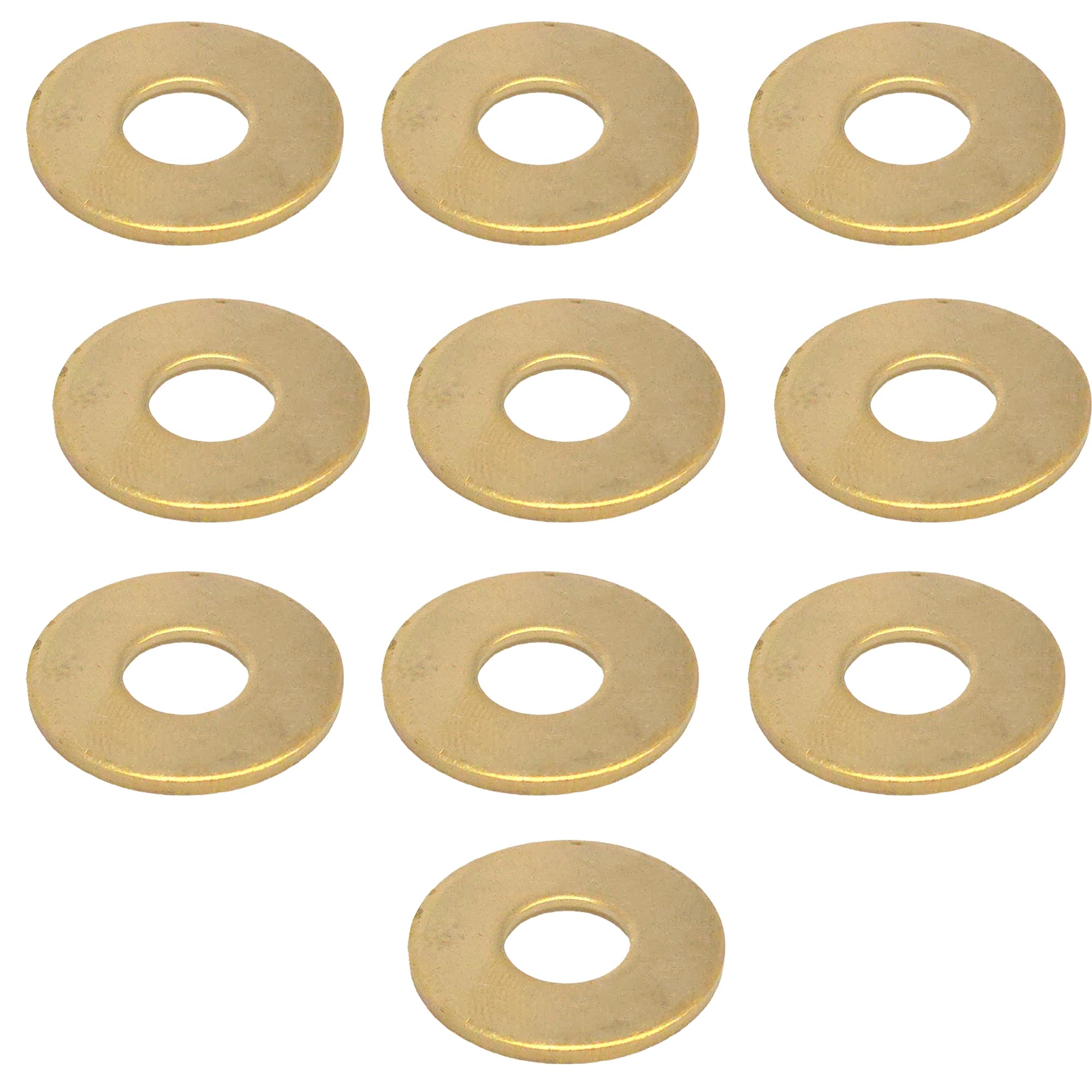 M4 x 14mm Brass Penny Washers DIN9021 (Pack of 10)