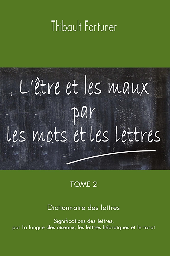 Download L'être et les maux par les mots et les lettres: Dictionnaire des lettres : Significations des lettres, par la langue des oiseaux, les lettres hébraïques et le tarot PDF