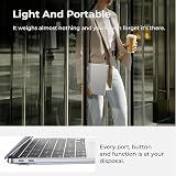 EooCoo Crystal Clear Case for 13-Inch MacBook Pro M1 M2 A2338 A2251 A2289 A2159 view 4