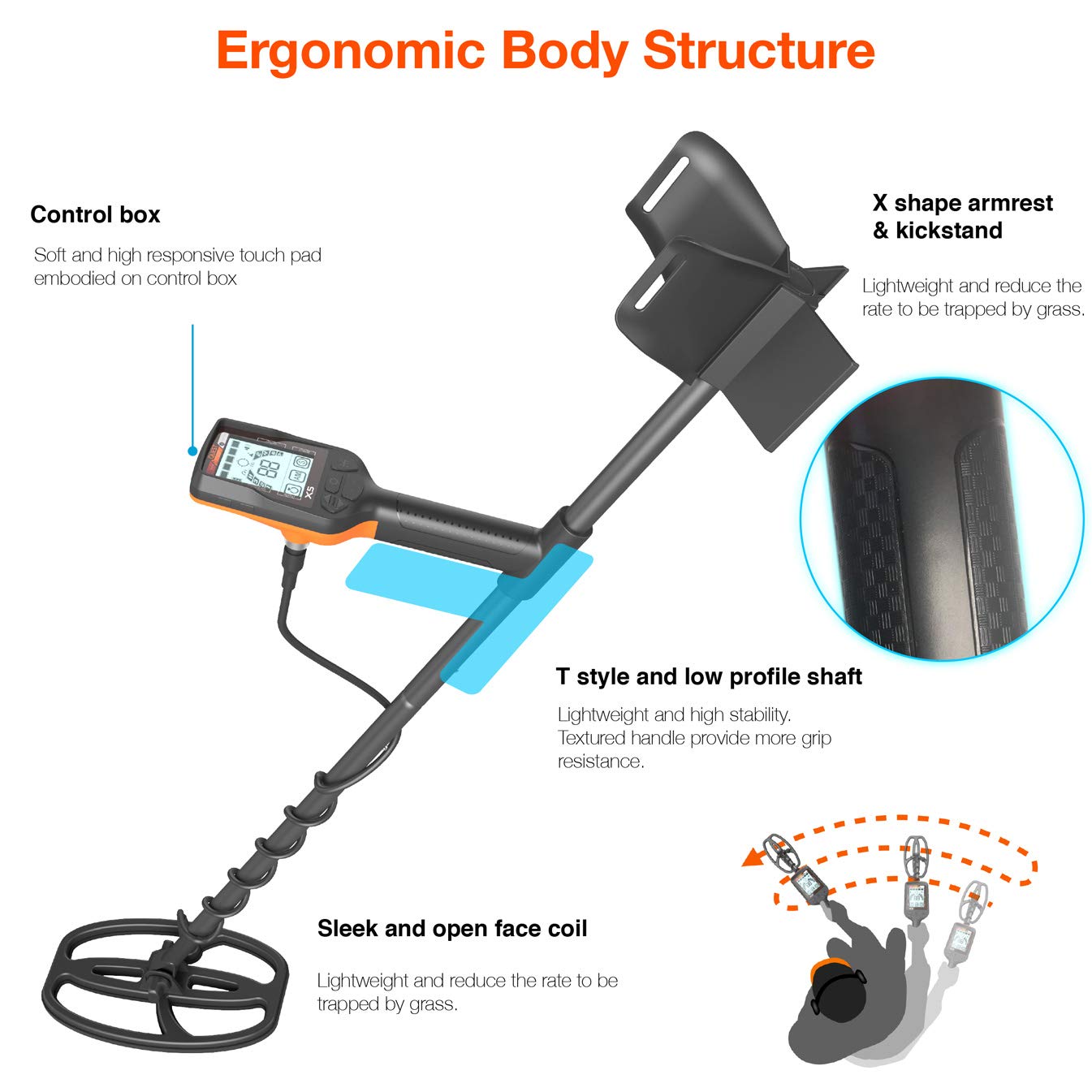 Amazon.com: Quest X5 - Detector de metales con cuchilla ...