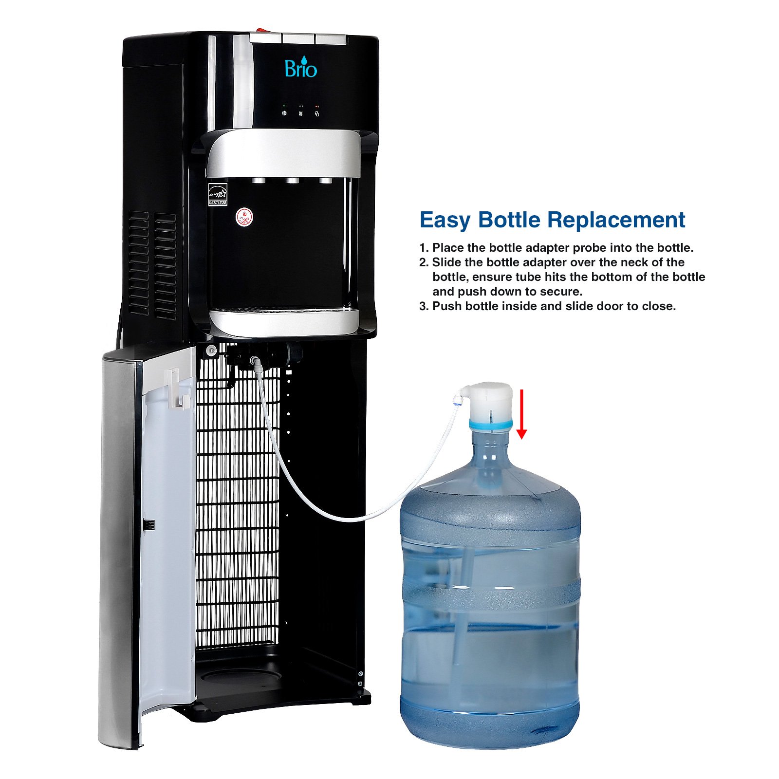 Brio Essential Series Bottom Load Hot, Cold Room Water Cooler Dispenser eBay