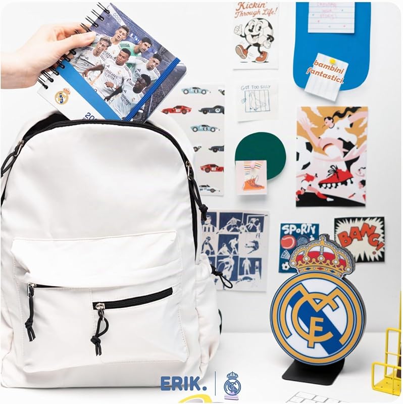 Real Madrid Diario Scuola 2026 2027 - Agenda Giornaliera