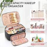 Ethereal Travel Makeup Bag Large Capacity Water-Resistant Cosmetic Case view 4