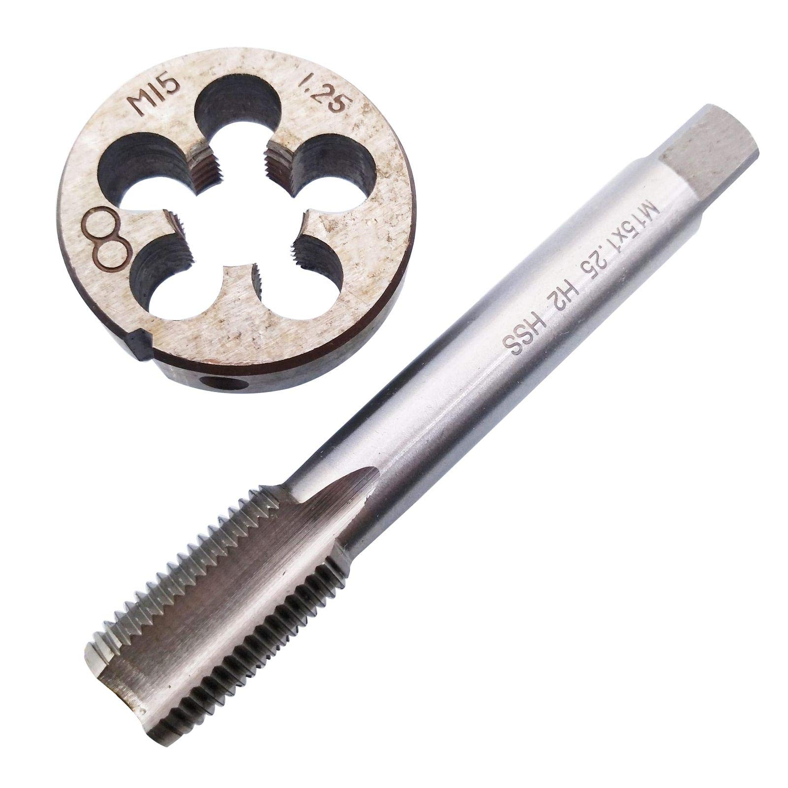 HSS M15 x 1.25mm Tap and M15 x 1.25mm Die Metric