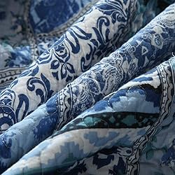 NEWLAKE Quilted Throw Blanket for Bed Couch