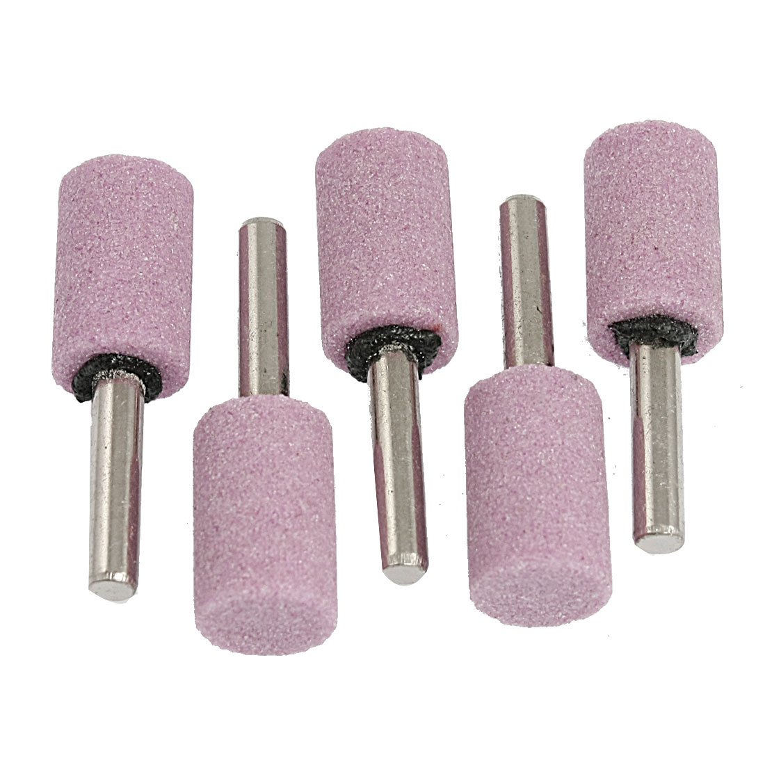 Sourcingmap 5 Pcs 16mm x 25mm x 6mm Cylinder Shape Gravel Polishing Mounted Point