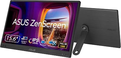 ASUS ZenScreen MB166CR 15.6 Inch Portable USB Monitor Full HD IPS USB-C