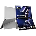 ASUS ZenScreen Duo OLED 360° Foldable Portable Monitor (MQ149CD) - Dual 14-inch, 16:10, 1920x1200, DisplayHDR400 True Black, 100% DCI-P3, Delta<2, Dual USB-C, Mini-HDMI, Kickstand, 3 yr Warranty