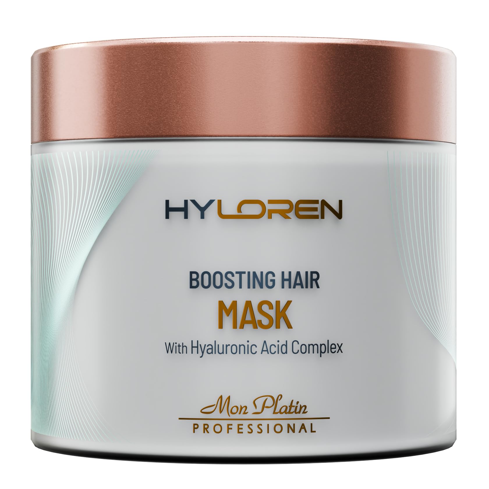 HYLoren Boosting Hair Mask with Hyaluronic Acid for Thin, Sparse and Brittle Hair, Volumizing Deep Conditioning Mask, 500ml