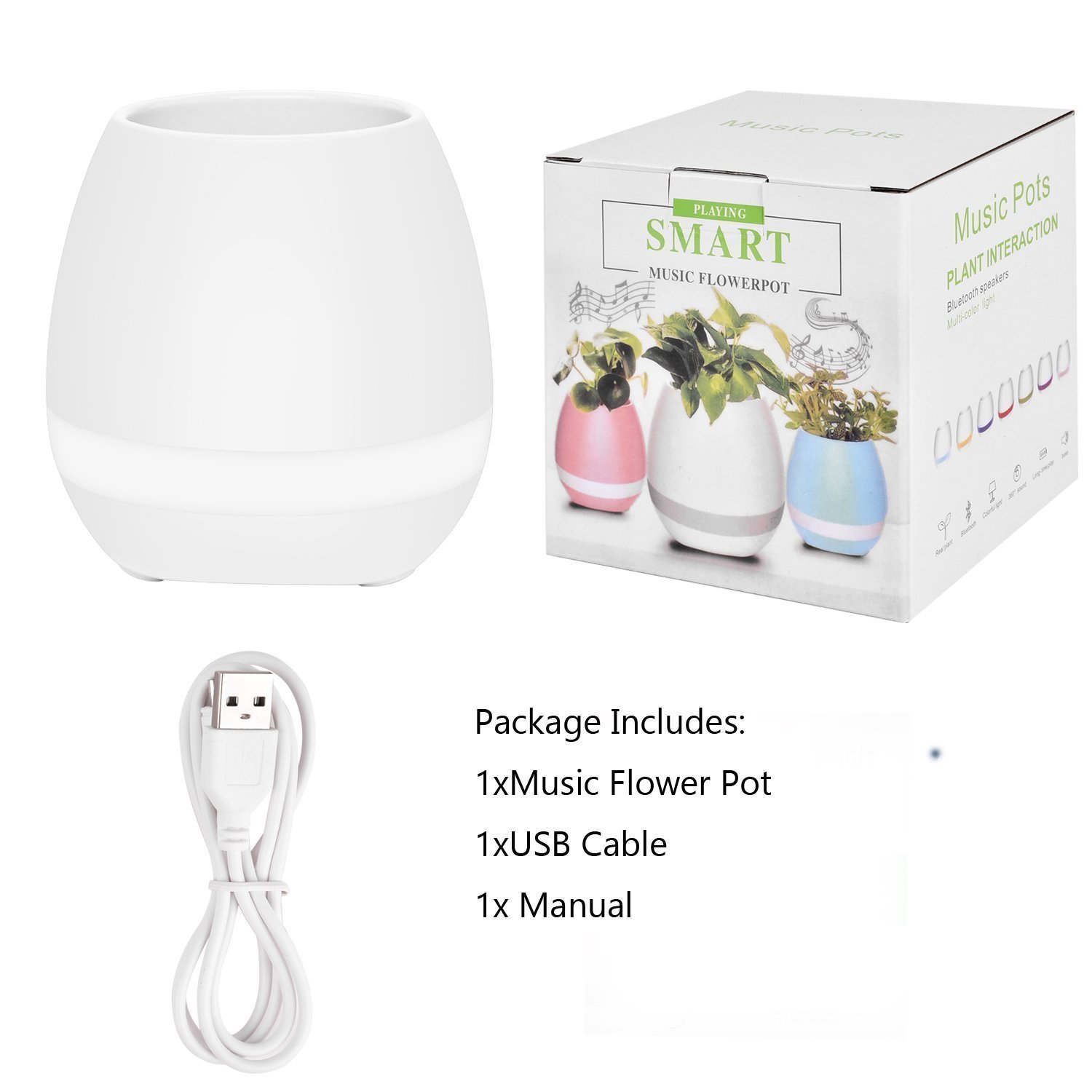 smart music flower pot manual