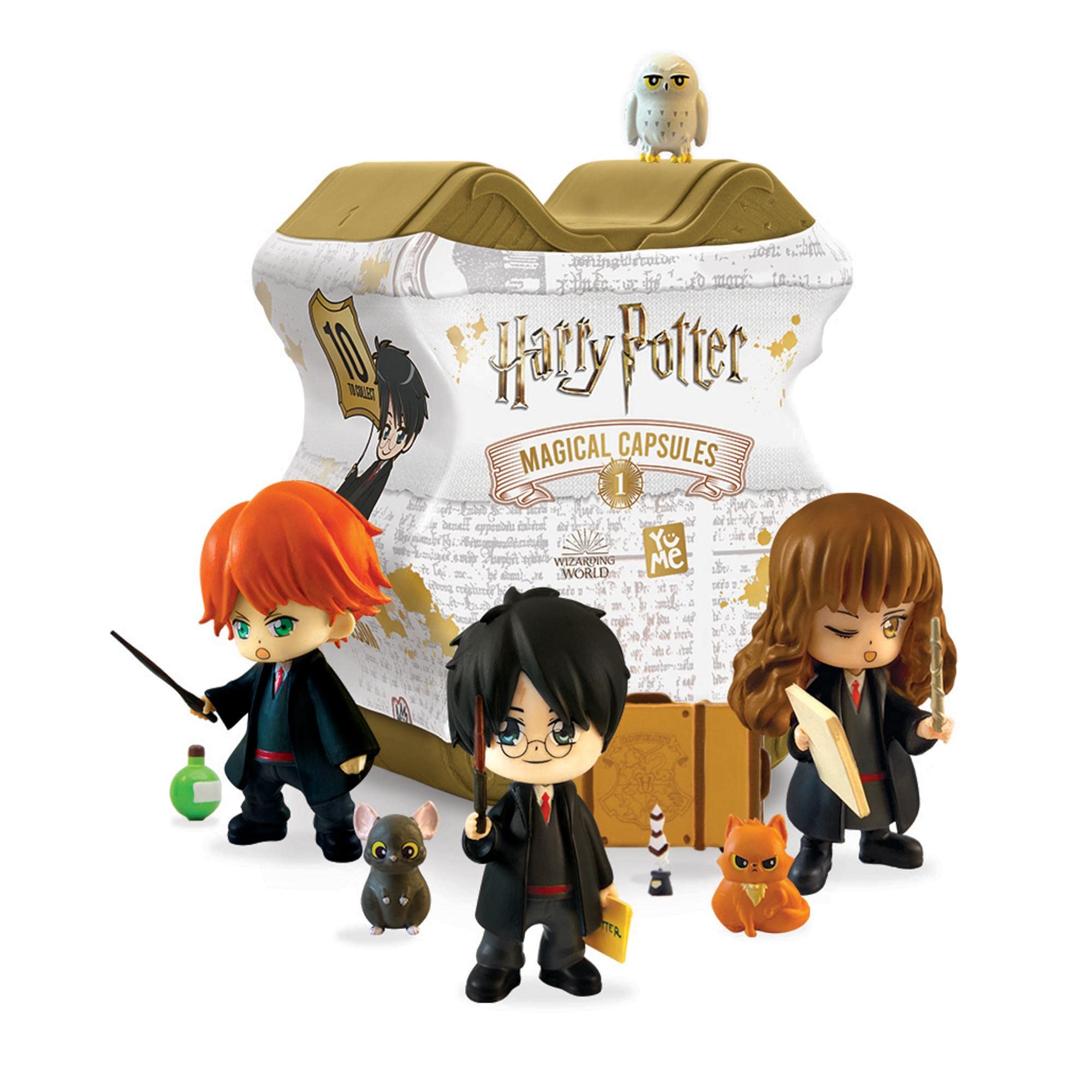 Giochi Preziosi HRR02000 Harry Potter Magic Capsules Series 1, Surprise Pack with Mini Collectible Character from the Harry Potter Films for 4 Years Old Kids, Multicoloured