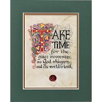 Amazon.com: Celtic Card Company God Whispers Unframed Green ...