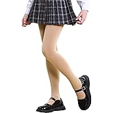 DIPUG Girls Fleece Lined Tights Winter Warm Thick Footed Leggings for girls