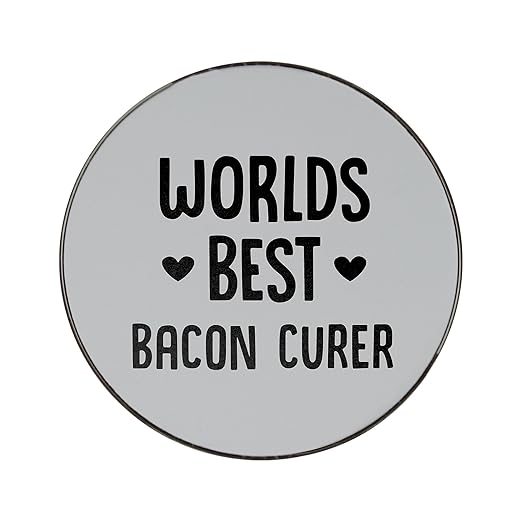 Mundial de mejor Bacon curer Metal redondo imán para nevera ...