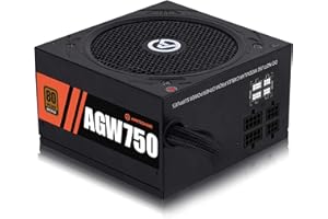 ARESGAME 750W Power Supply Semi Modular 80+ Bronze PSU (AGW750)