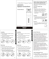 10Gtek 4 Pack 1G SFP SX LC Transceiver 850nm 550m MMF Compatible 10Gtek view 5